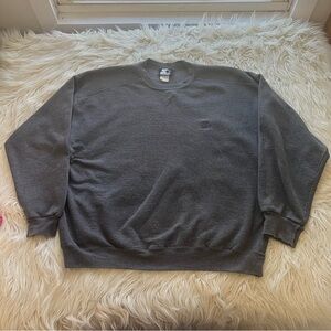 Vintage Y2K Starter Crewneck Gray Pullover Sweatshirt Men's Size L Large